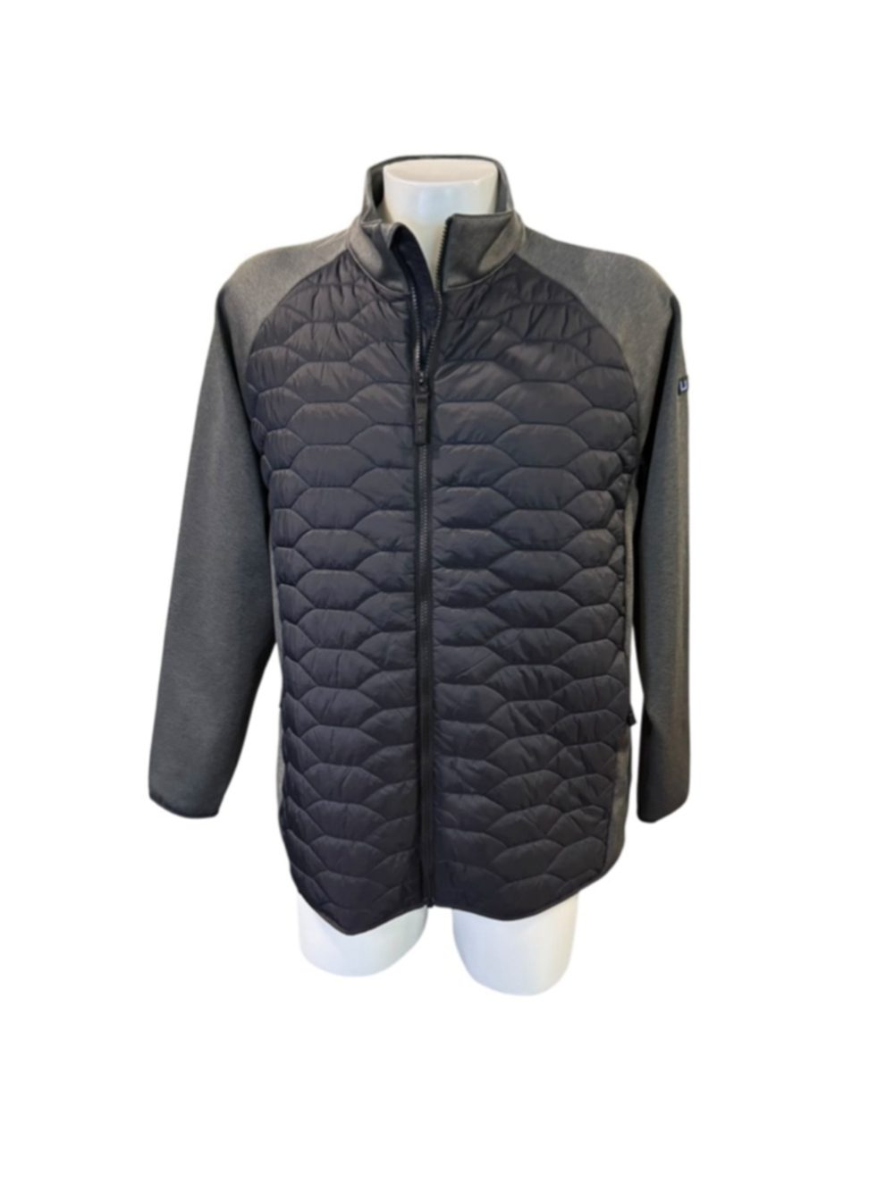 Men's Huk Performance Hybrid Jacket XL Gray Black